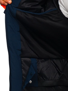 Herr Sportig Vinterjacka Marinblå Bolf HH011A