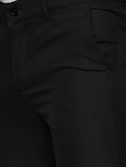 Herr Eleganta byxor Svart Bolf 0031