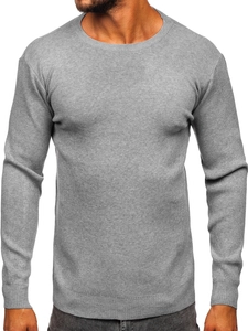 Herr Basic Tröja Grå Bolf S8506