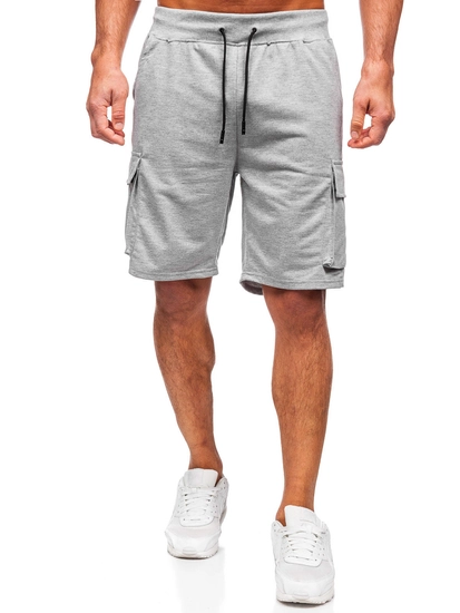 Herr Cargo-shorts Grå Bolf 8K1505