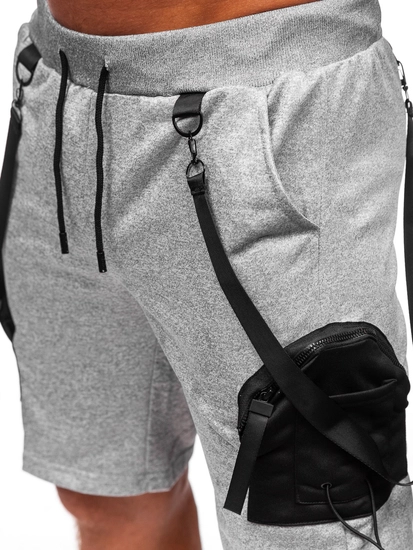 Herr Cargo Shorts Grå Bolf HS7179