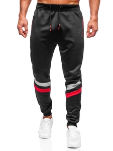 Herr Sweatpants Svart Bolf K10015