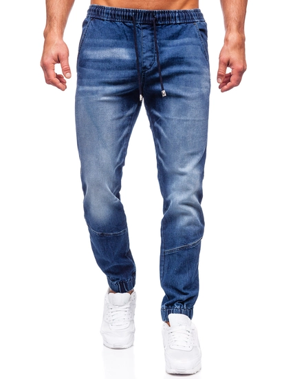 Herr Jeans-joggers Marinblå Bolf MP0118BS
