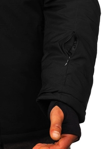 Herr Vinterjacka Svart Bolf 6580