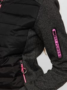 Dam Lättviktsjacka med huva Svart Bolf KSW4001A1