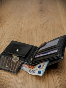 Herr Skinnplånbok Svart 1676