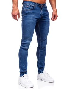 Herr Jeans Regular Fit Marinblå Bolf 6767R
