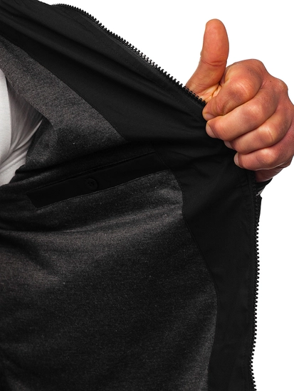 Herr Lättviktsjacka Svart Bolf 7342