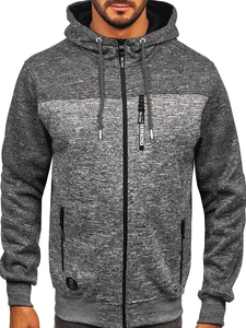 Herr Varm Huvtröja Grå Bolf TC1308