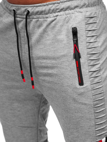 Herr Sweatpants Grå Bolf K10329