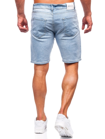 Herr Jeansshorts Blå Bolf 0470