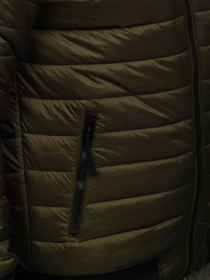 Herr Vadderad Lättviktsjacka Bomber Kaki Bolf MY-02