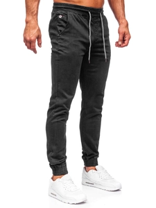 Herr Bomulls Joggers Svart Bolf KA6792