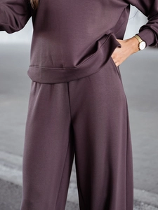 Dam 2-delad Träningsoverall och smör Choklad Bolf 821111