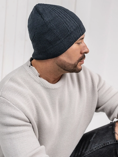 Herr Varm vintermössa Marinblå Bolf 386008