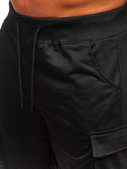 Herr Cargo-shorts Svart Bolf 8K1505