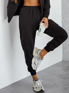 Dam 2-delad Träningsoverall med huva Svart Bolf 821110