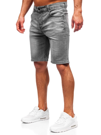 Herr Jeansshorts Grafitgrå Bolf MP0277GS