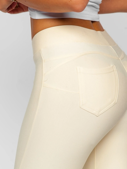 Dam Push Up Leggings Ecru Bolf J50718