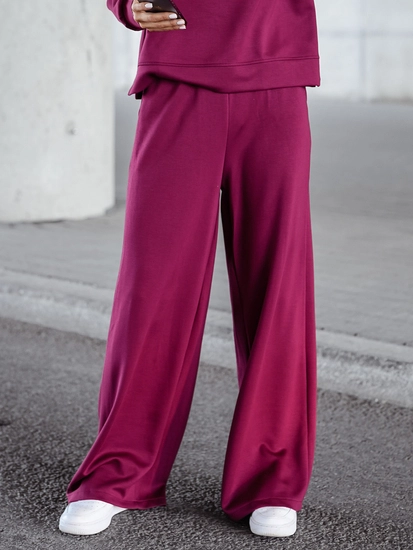 Dam 2-delad Träningsoverall och smör Vinröd Bolf 821111