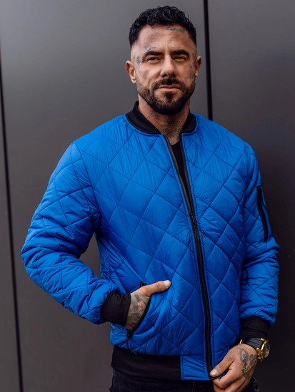 Herr Lättviktsjacka Bomber Blå Bolf MY-01