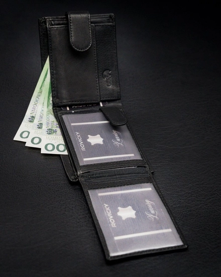 Herr Skinnplånbok Svart 19218