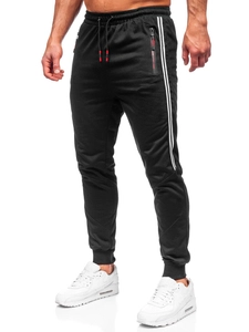 Herr Sweatpants Svart Bolf K10338