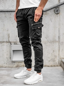Herr Cargo Joggers Svart Bolf CT6702