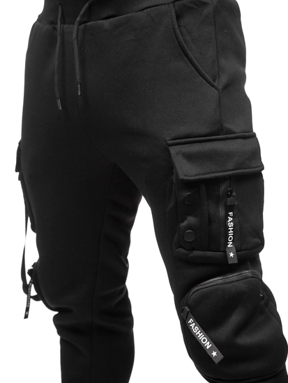 Herr Cargo-joggers Svart Bolf HSS118