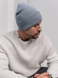 Herr Varm vinterbeanie Grå YW09004M