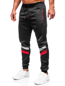 Herr Sweatpants Svart Bolf K10015