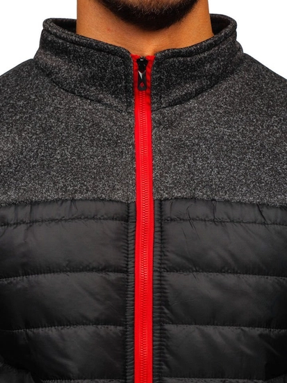 Herr Övergångsjacka Svart Bolf TY38