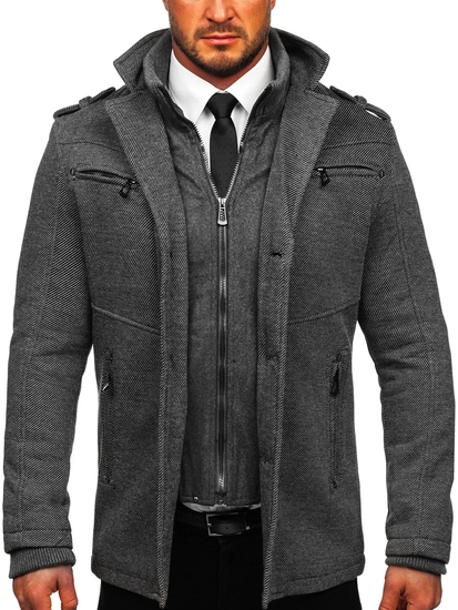 Herr Vinterjacka Grå Bolf 88803