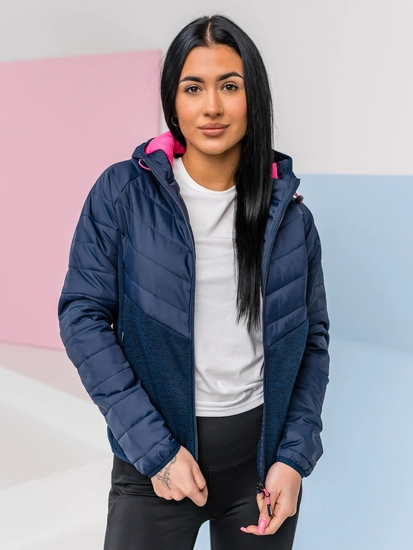 Dam Lättviktsjacka Marinblå Bolf KSW4005