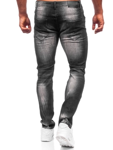 Herr Jeans Regular Fit Svart Bolf MP002N