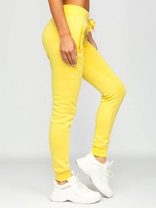 Dam Sweatpants Gul Bolf CK-01-33