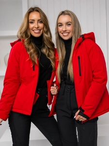 Dam Vinterjacka Röd Bolf HH012B