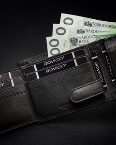 Herr Skinnplånbok Svart 19218