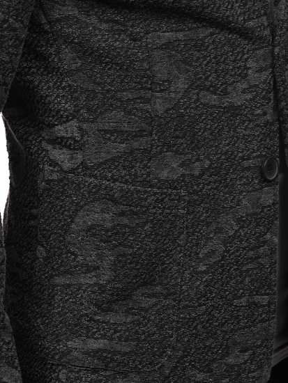 Herr Casual Kavaj Grafitgrå Bolf KS-7309