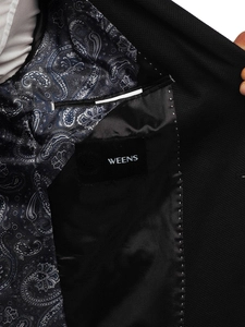 Herr Elegant Kavaj Svart Bolf 05