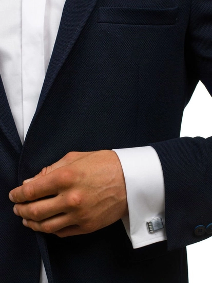 Manschettknappar Silver Bolf S017