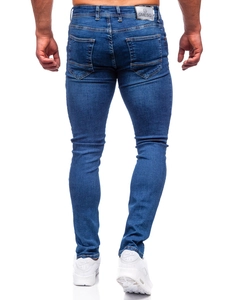 Herr Jeans Regular Fit Marinblå Bolf 6767R