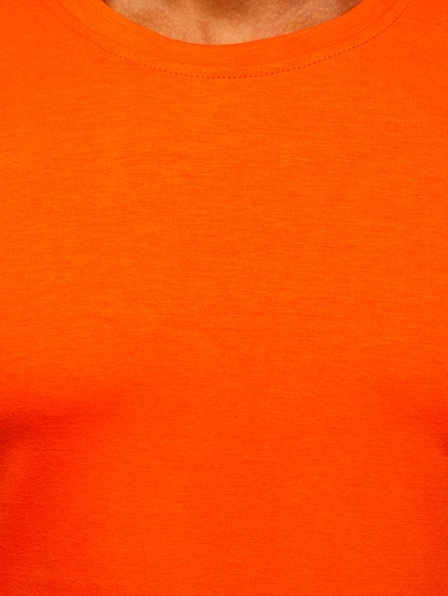 Herr Basic T-shirt Orange Bolf 2005-32