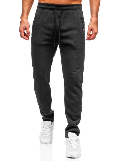 Herr Sweatpants Antracitgrå Bolf JX6601
