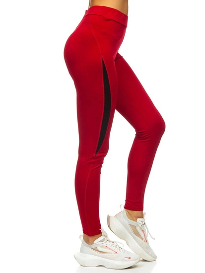 Dam Leggings Röd Bolf Z001