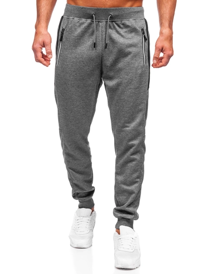 Herr Jogger Sweatpants Grå Bolf 8K212A