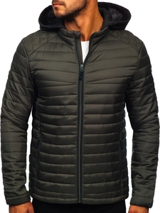Herr Lättviktsdunjacka Kaki Bolf AB031