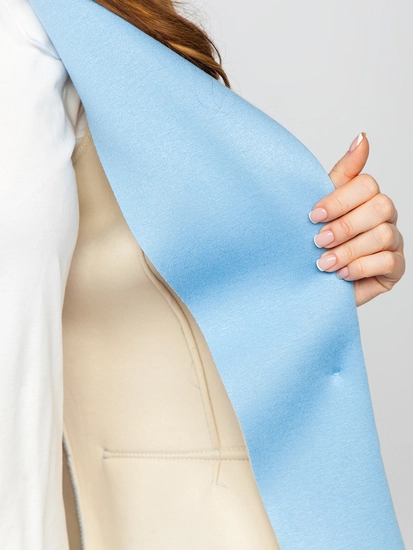 Dam Kort Kappa Himmelsblå Bolf 20672