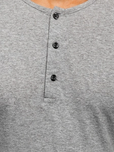 Herr Långärmad Top Grå Bolf 1114