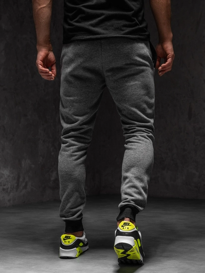 Herr Sweatpants Grafitgrå Bolf AM108A1
